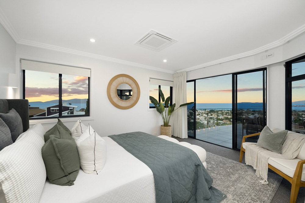 Bedroom with Sliding Doors to Balcony